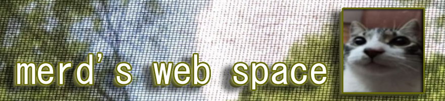 merd's web space banner
